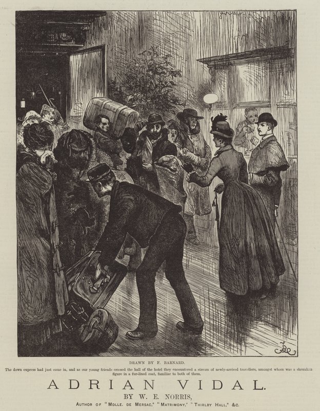 Adrian Vidal, WE Norris by Frederick Barnard