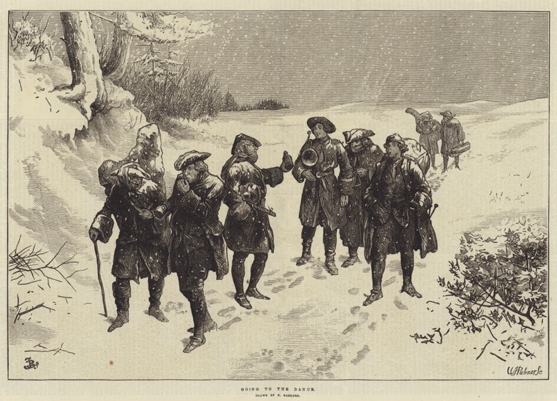 Dansa gitmek by Frederick Barnard