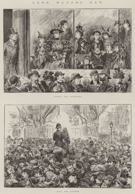 Lord Mayor Günü by Frederick Barnard
