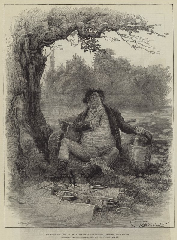 ಶ್ರೀ ಪಿಕ್ವಿಕ್ ಟರ್ಕ್ by Frederick Barnard