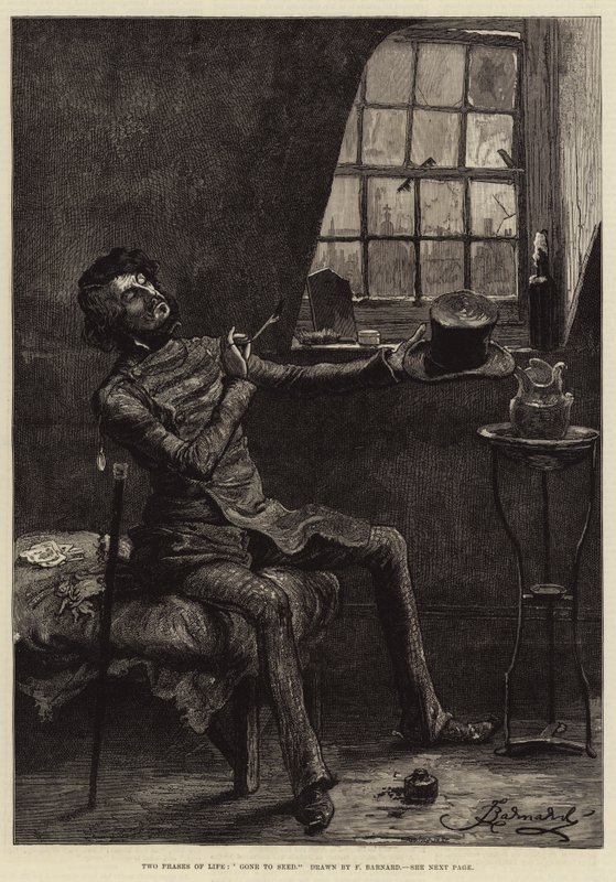 ಜೀವನದ ಎರಡು ಹಂತಗಳು, ಸೀಡ್ ಟರ್ಕಿಗೆ ಹೋದವು by Frederick Barnard
