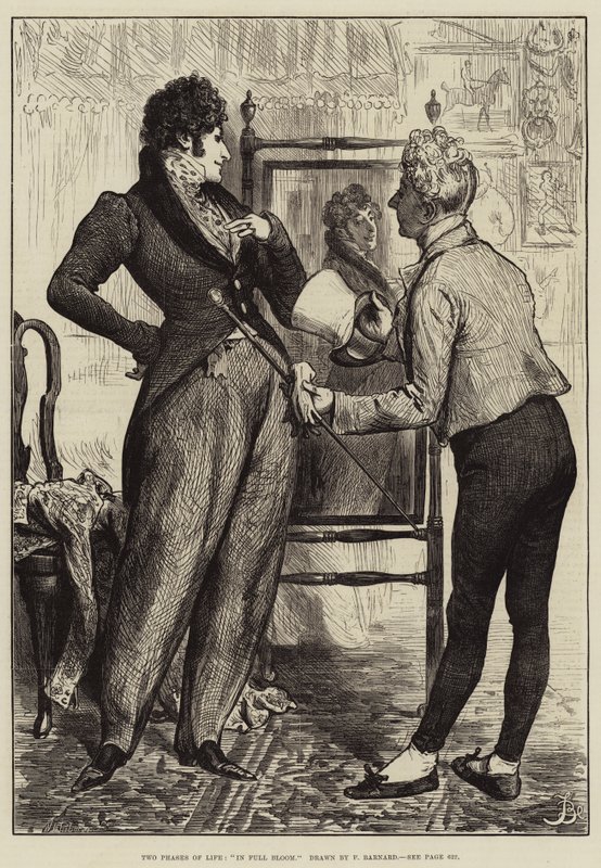 Hayatın İki Aşaması, Çiçek Açarken by Frederick Barnard