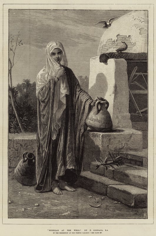 Kuyudaki Rebekah by Frederick Goodall