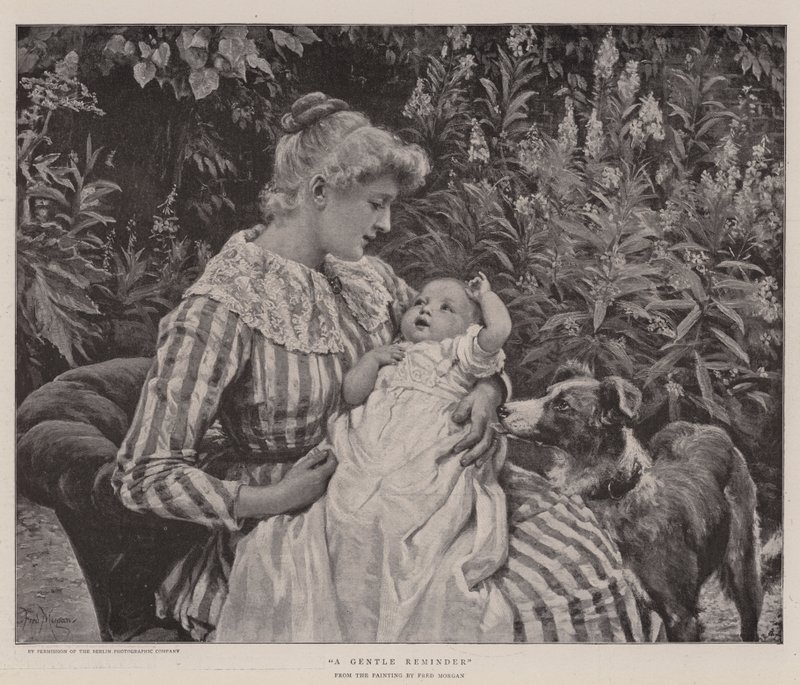 Nazik bir hatırlatma by Frederick Morgan