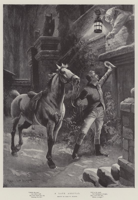 Geç Varış by Frederick William Burton