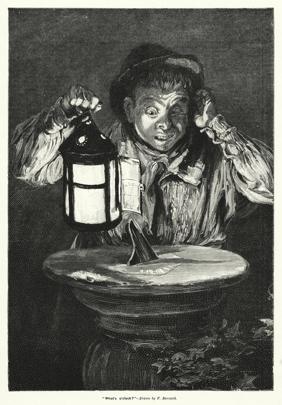 "Saat kaç?" (Oymak) by Frederick (after) Barnard