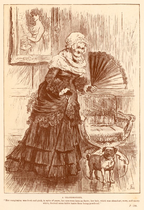 Bir büyükanne by Frederick Barnard