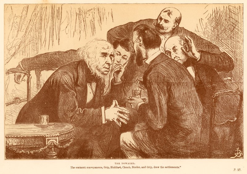 Dowager by Frederick Barnard