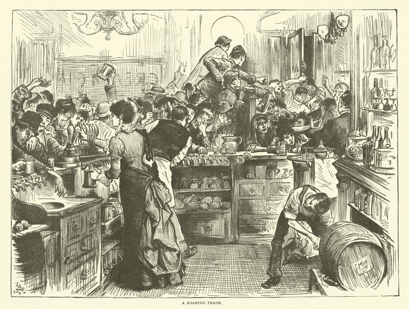 Kükreyen bir ticaret by Frederick L. Bernard