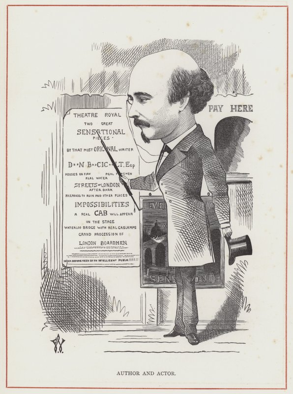 Dion Boucicault by Frederick Waddy