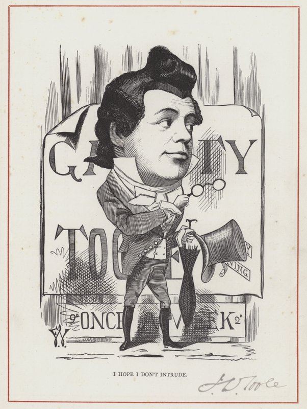 JL Toole, Komedyen by Frederick Waddy