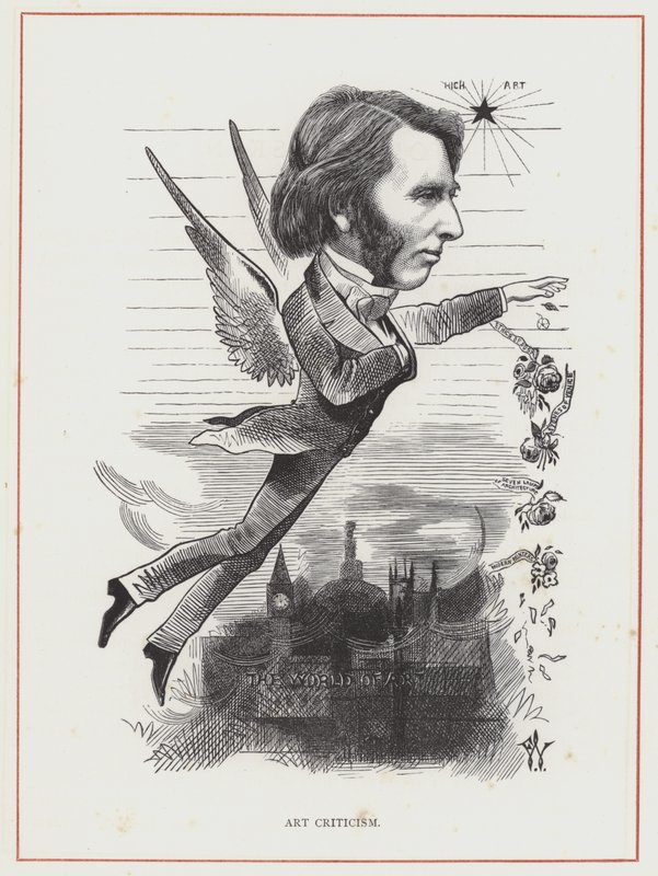 John Ruskin, Sanat Eleştirisi by Frederick Waddy