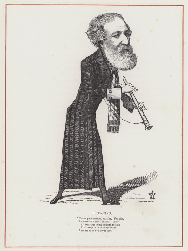 Robert Browning by Frederick Waddy