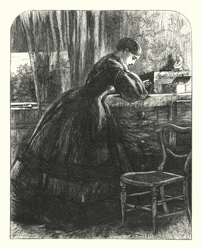 bir ağıt by Frederick Walker