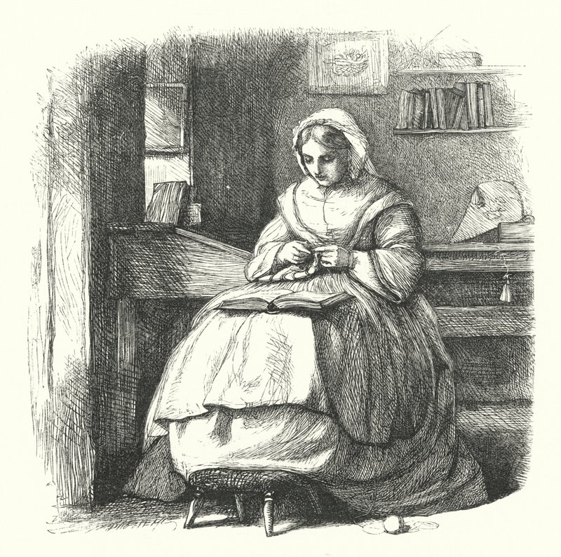 Hemşirelik Arkadaşı by Frederick Walker