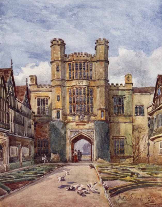 Coughton Mahkemesi by Frederick William Newton Whitehead