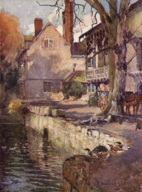 Beyler Cliffe Mill by Frederick William Newton Whitehead