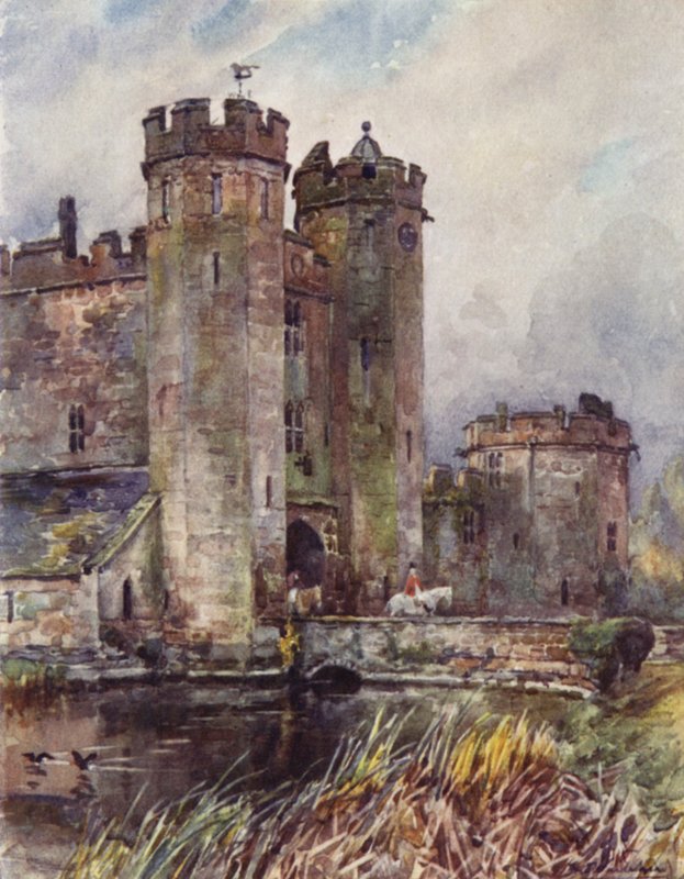 Maxstoke Kalesi by Frederick William Newton Whitehead