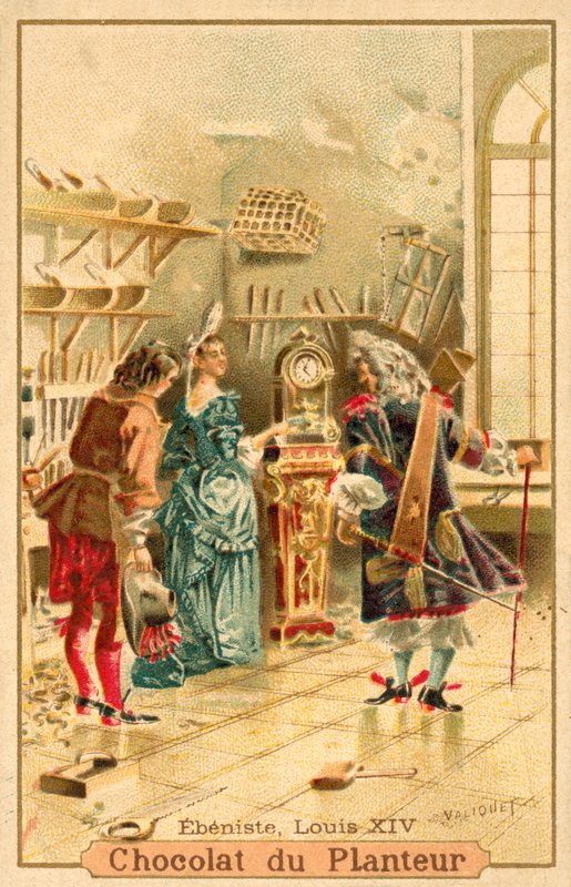 Kabine yapımcısı, Fransa, Louis XIV zamanı by French School