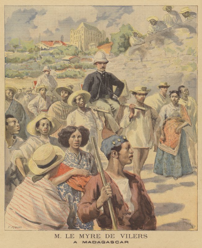Charles Marie Le Myre de Vilers, Madagaskar