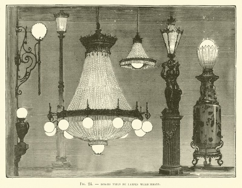 Dalgıç Tipleri De Lampes Werdermann by French School