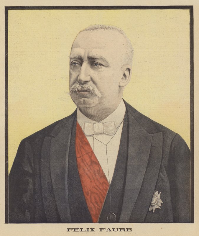 Fransa Cumhurbaşkanı Felix Faure by French School
