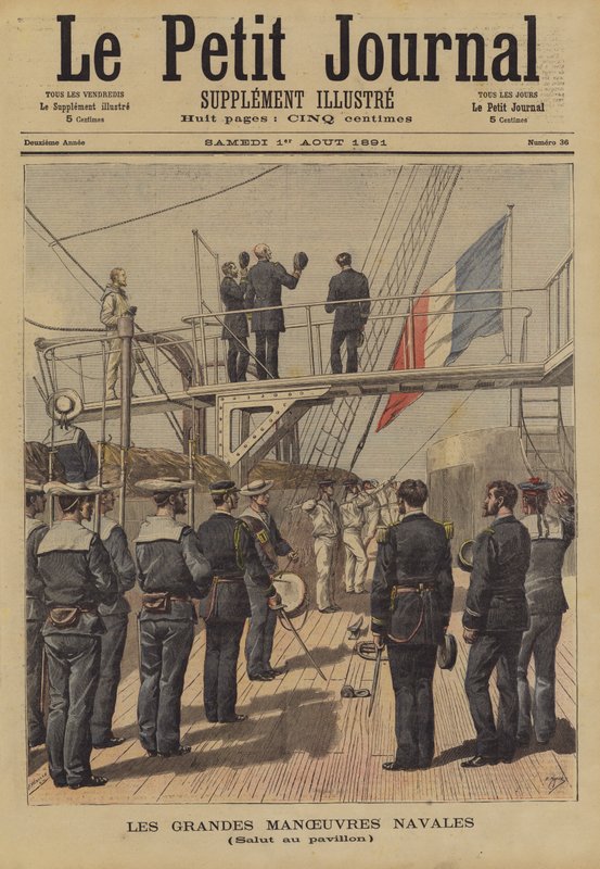 Fransız deniz manevraları by French School