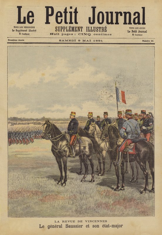 General Saussier ve ekibi, Vincennes