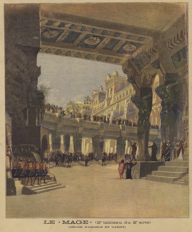 Le Mage (Büyücü) by French School