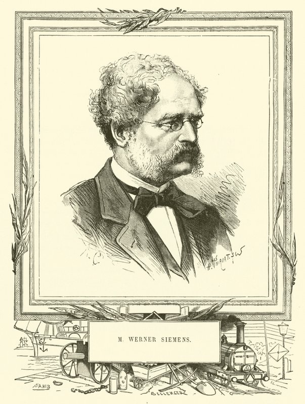 M Werner Siemens by French School