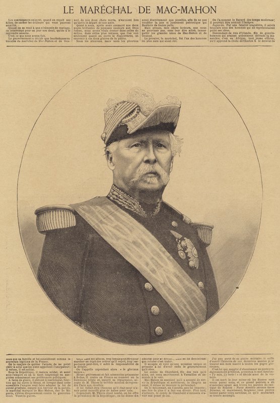 Mareşal MacMahon by French School