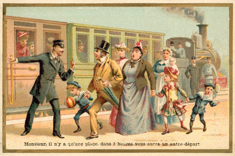Efendim, sadece bir kişilik yer var. Başka bir tren üç saat sonra kalkıyor by French School