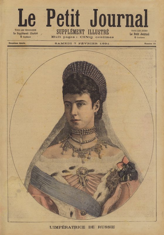 Rusya İmparatoriçesi by French School