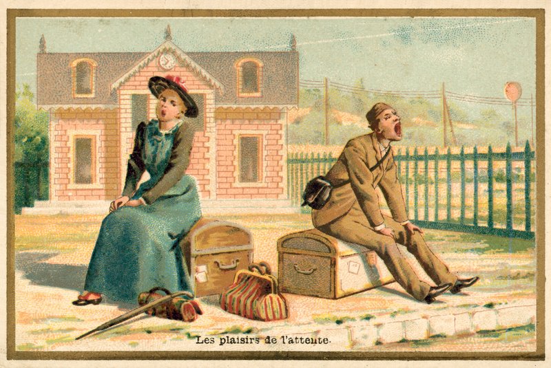 Beklemenin zevkleri by French School