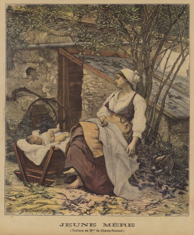 Genç anne by French School