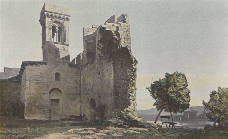 Beaucaire, Şato Şapeli (Chapelle Saint-Louis) by French Photographer