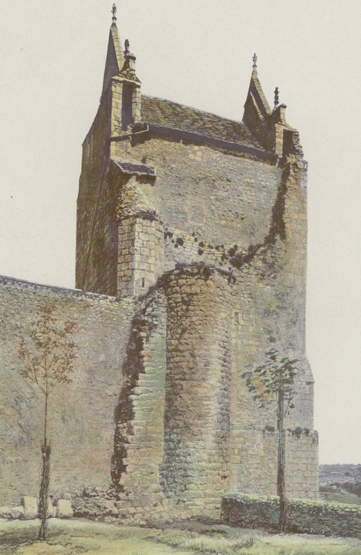 Chauvigny, Chateau dHarcourt, Ensemble S by French Photographer
