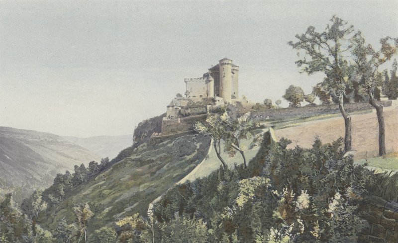 Compeyre, Chateau de Cabrieres by French Photographer