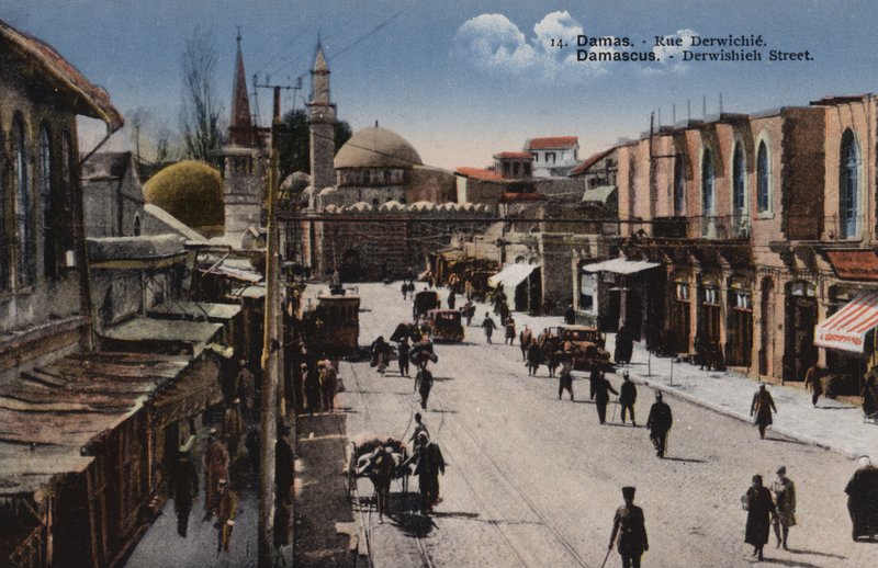 Şam Derwishieh Caddesi by French Photographer
