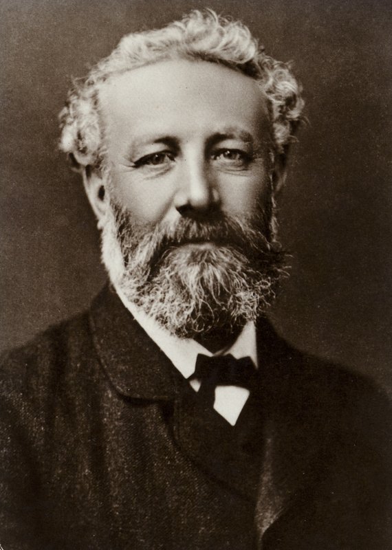 Jules Verne (1828-1905), Fransız romancı by French Photographer