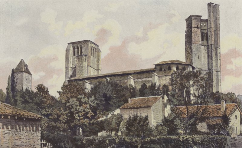 Larroumieu, Kilise (Eski Collegiate Kilisesi) by French Photographer