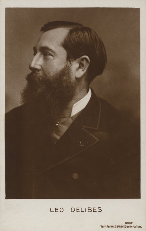 Leo Delibes, Fransız besteci (1836-1891) by French Photographer