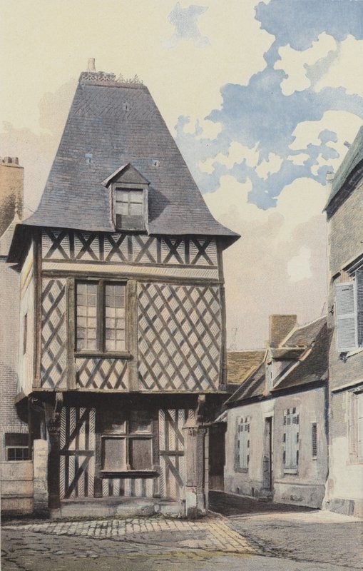 Romorantin, Yarı ahşap ev by French Photographer
