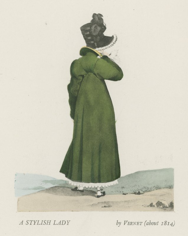 Şık Bir Bayan (yaklaşık 1814) by French School