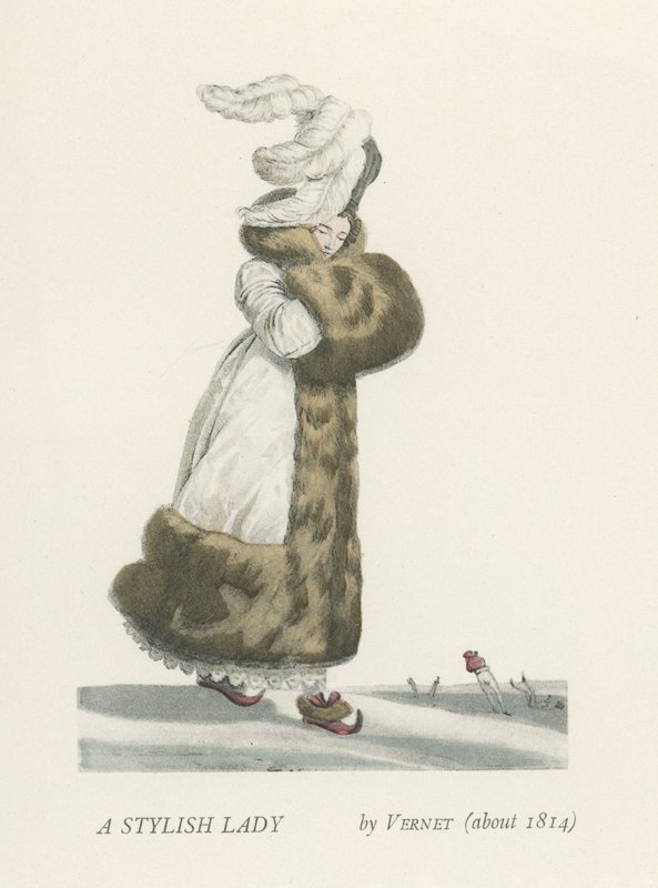 Şık Bir Bayan (yaklaşık 1814) by French School