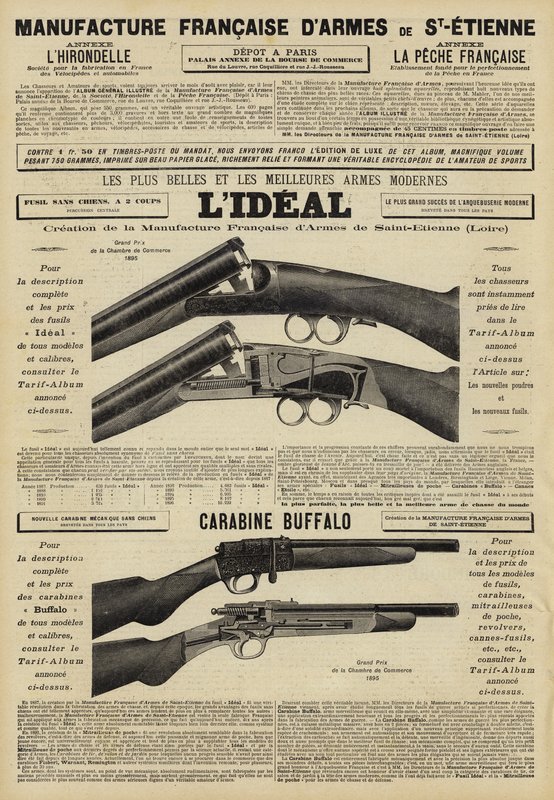 silah reklamı by French School