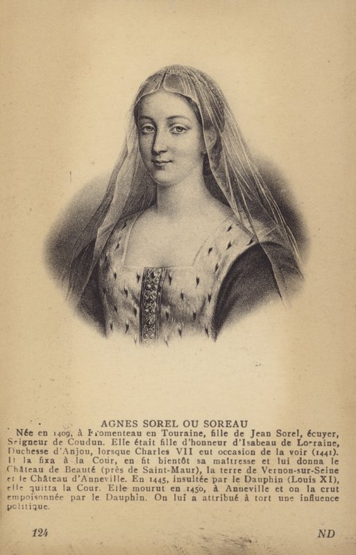 Agnes Sorel by French School