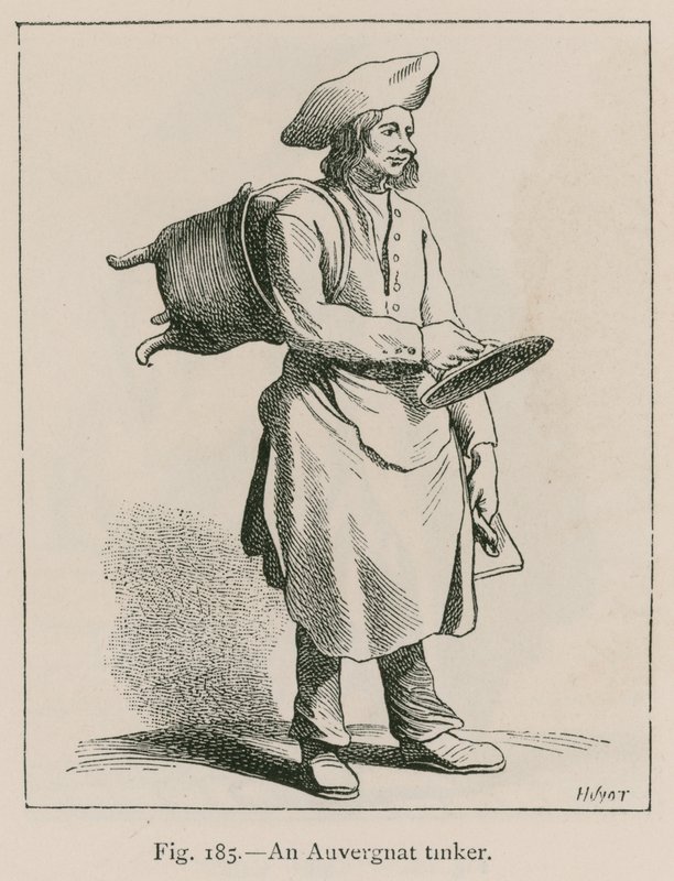 Auvergnat Tinker by French School