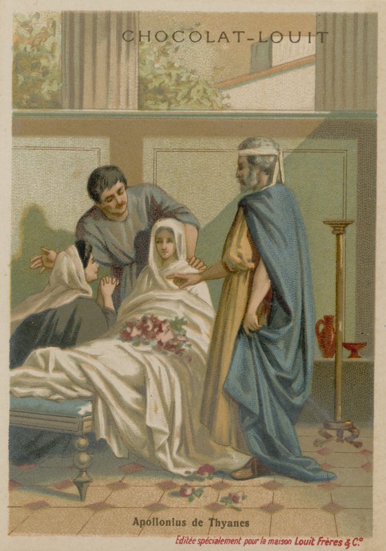 Tyanalı Apollonius by French School