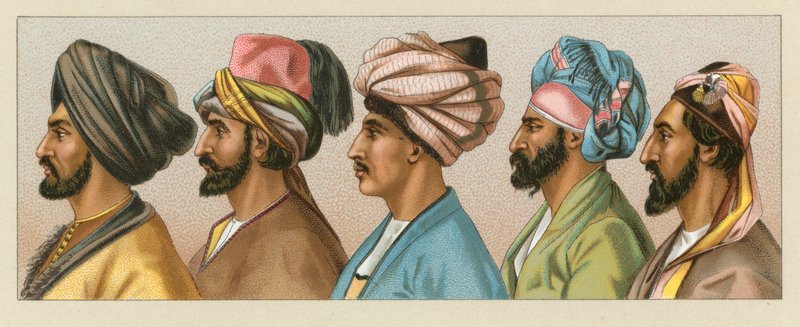 asya kostümü by French School